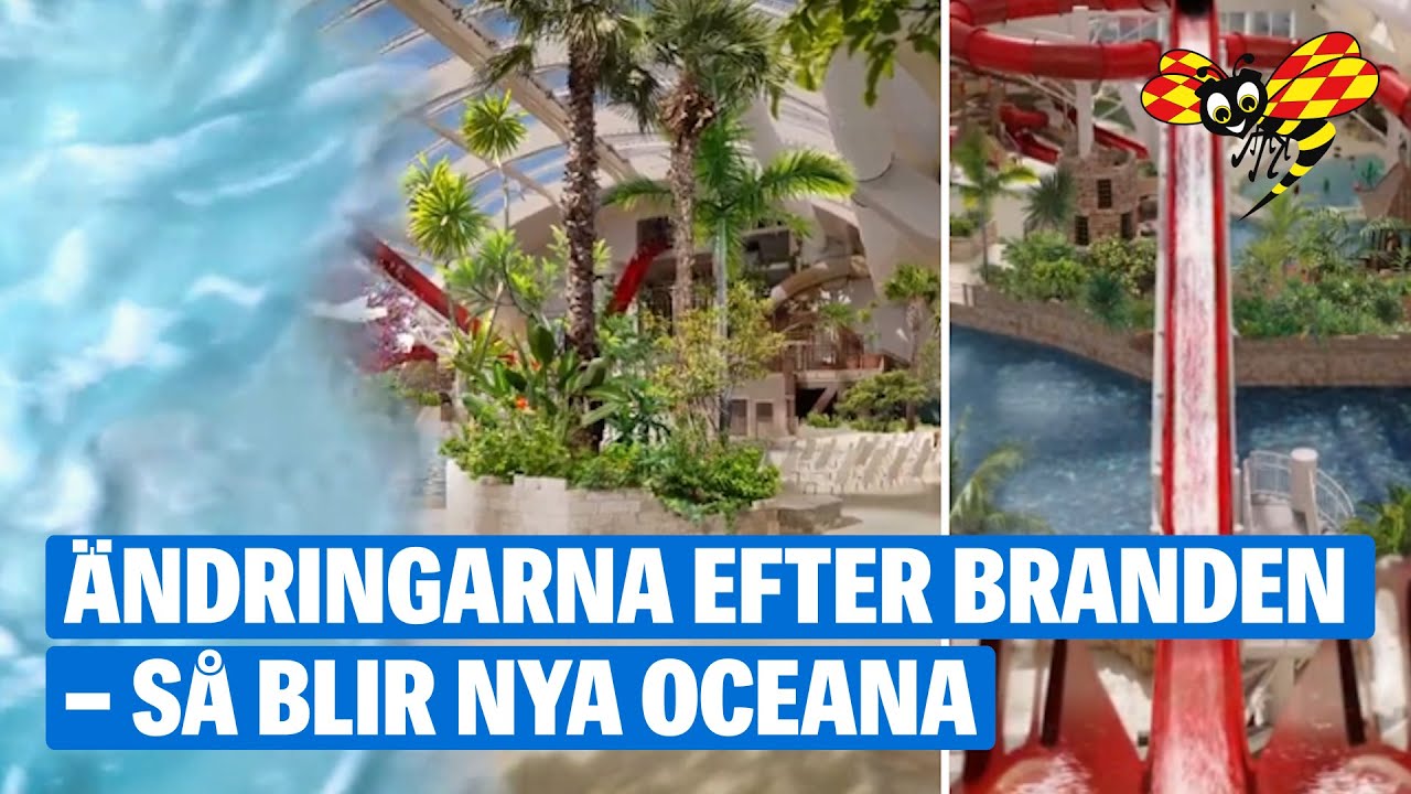 Lisebergs ändringar efter branden – så blir nya Oceana