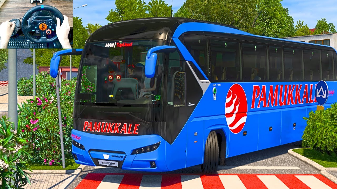Smooth Bus Driving Through Exciting Roads of Croatia | Bus simulator | Logitech G29 Setup | #ets2
