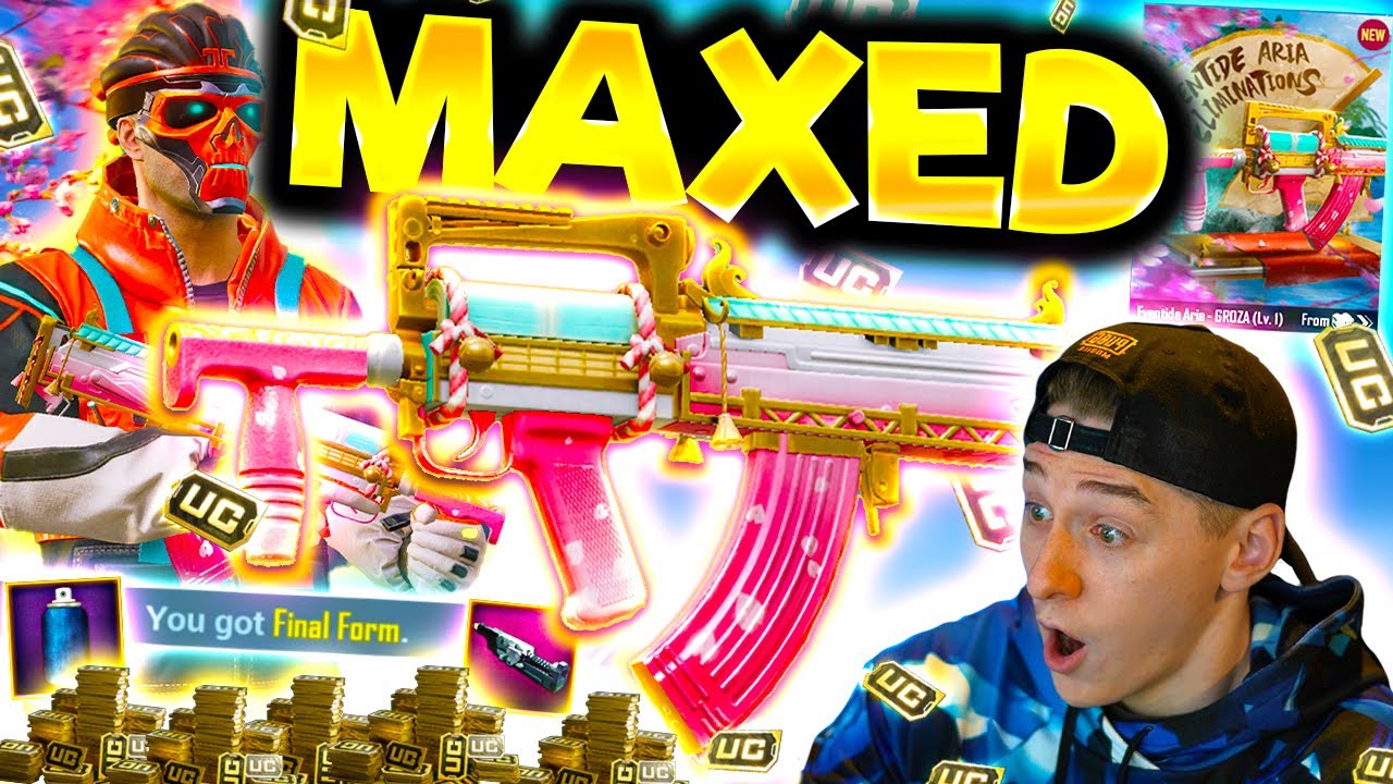 NEW MAXED EVENTIDE GROZA GUN LAB! ($24,000 UC)