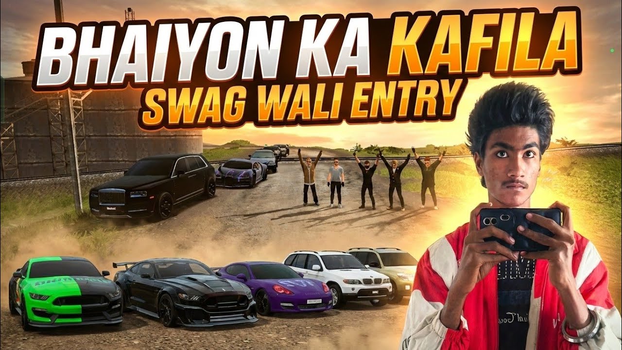 Game Mein Entry Aur Bhaiyon Ka Kafila Ready 🚗🔥 | MadOut2 Bhaichara Moment #MadOut2#BhaicharaGaming