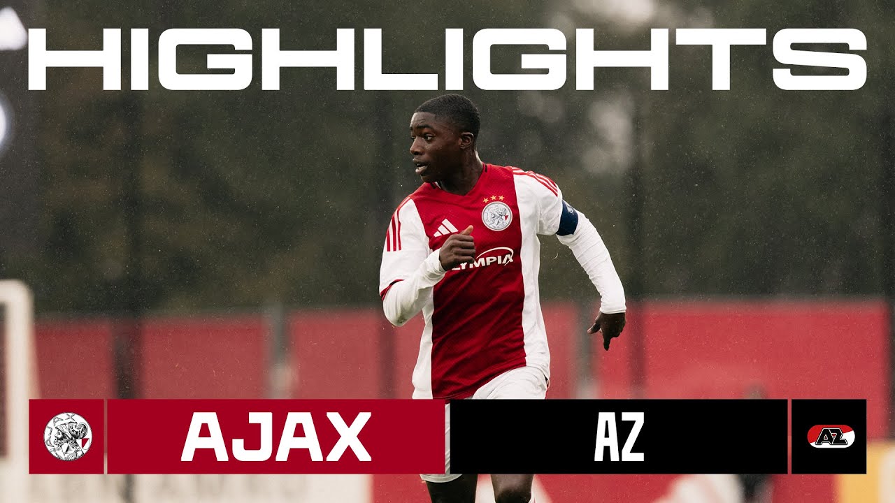 Last test before Youth League! 🔜 | Highlights Ajax O19 - AZ