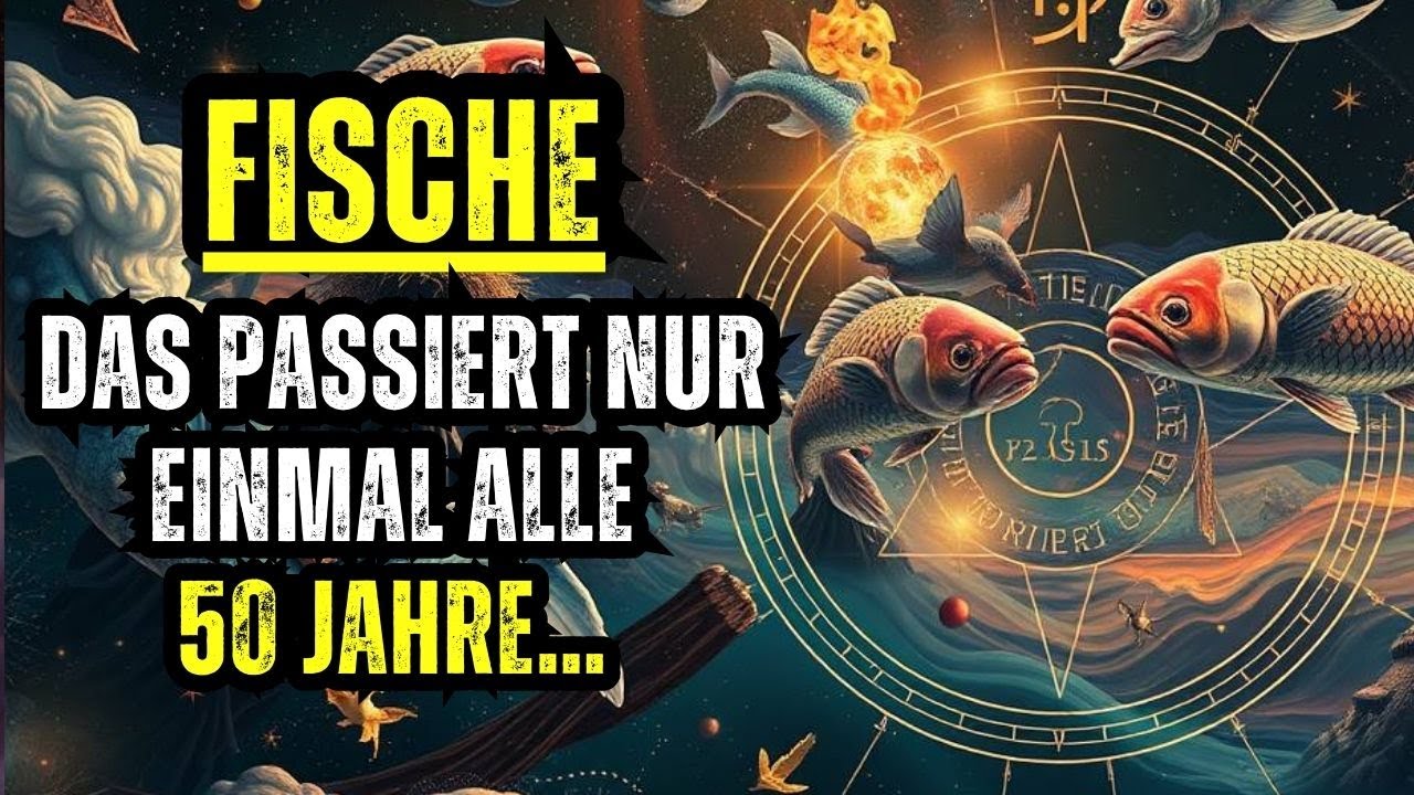FISCHE - DAS PASSIERT NUR EINMAL ALLE 50 JAHRE… DAS UNIVERSUM HAT DICH AUSERWÄHLT!!!