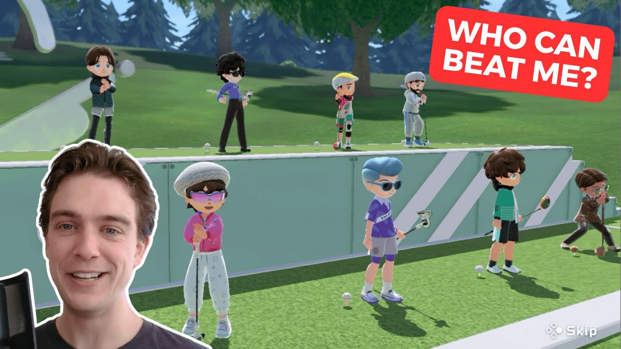 I Challenged Everyone to Beat Me in Switch Sports Golf... Will They Respond?