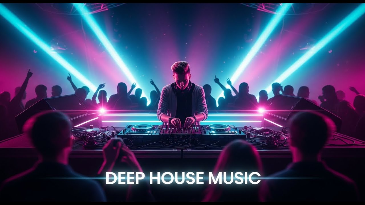 Deep House Night Vibes 💥 Deep Bass House Beats for Clubbing and Nonstop Party Energy