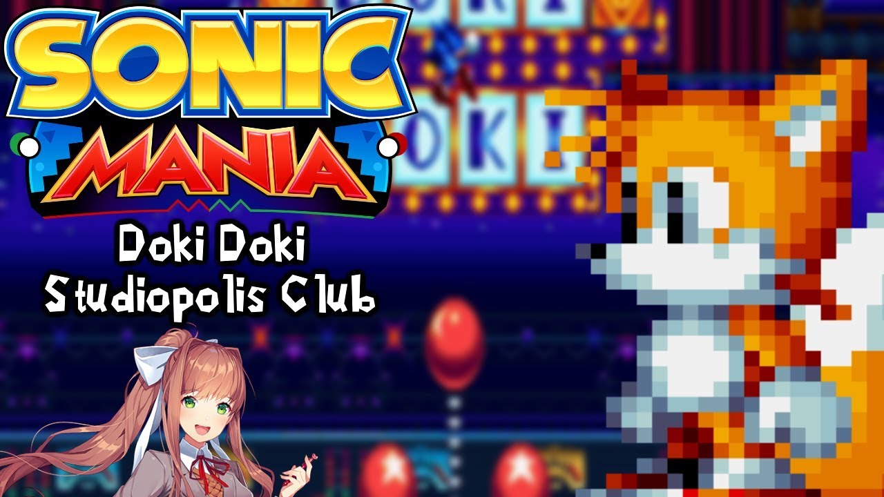 Sonic Mania Mods | Doki Doki Studiopolis Club (1080p/60fps)