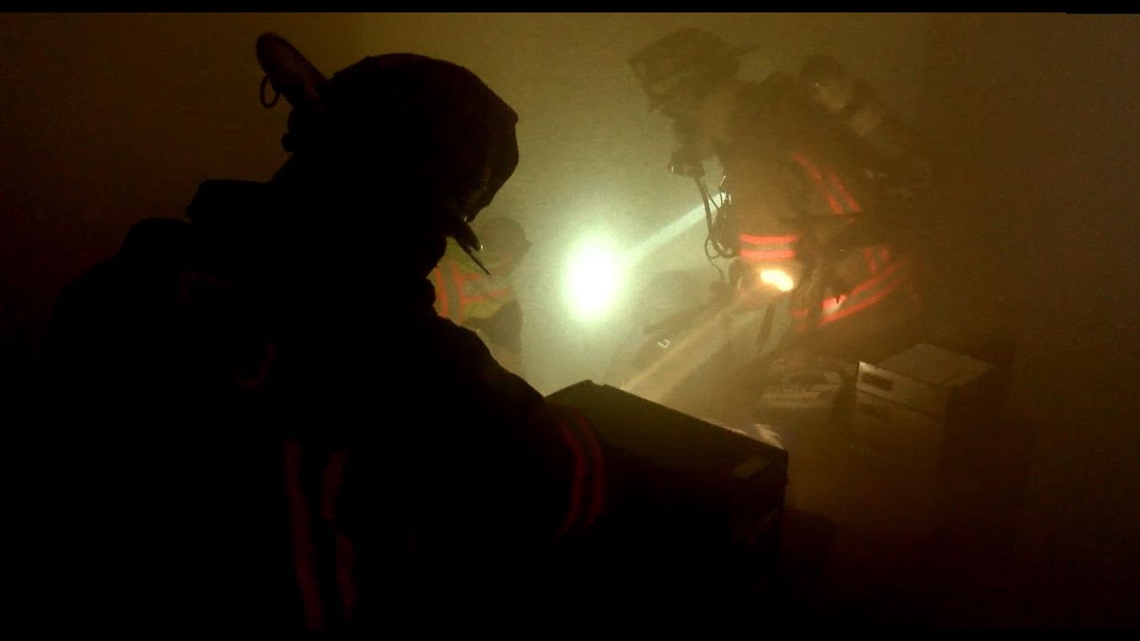 Evansville Fire Department Training in the 420 Main Building