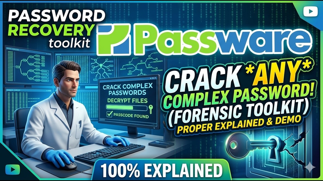 Passware Forensic Toolkit : Encrypted Data & Password Recovery Forensics Tool #forensicacademy