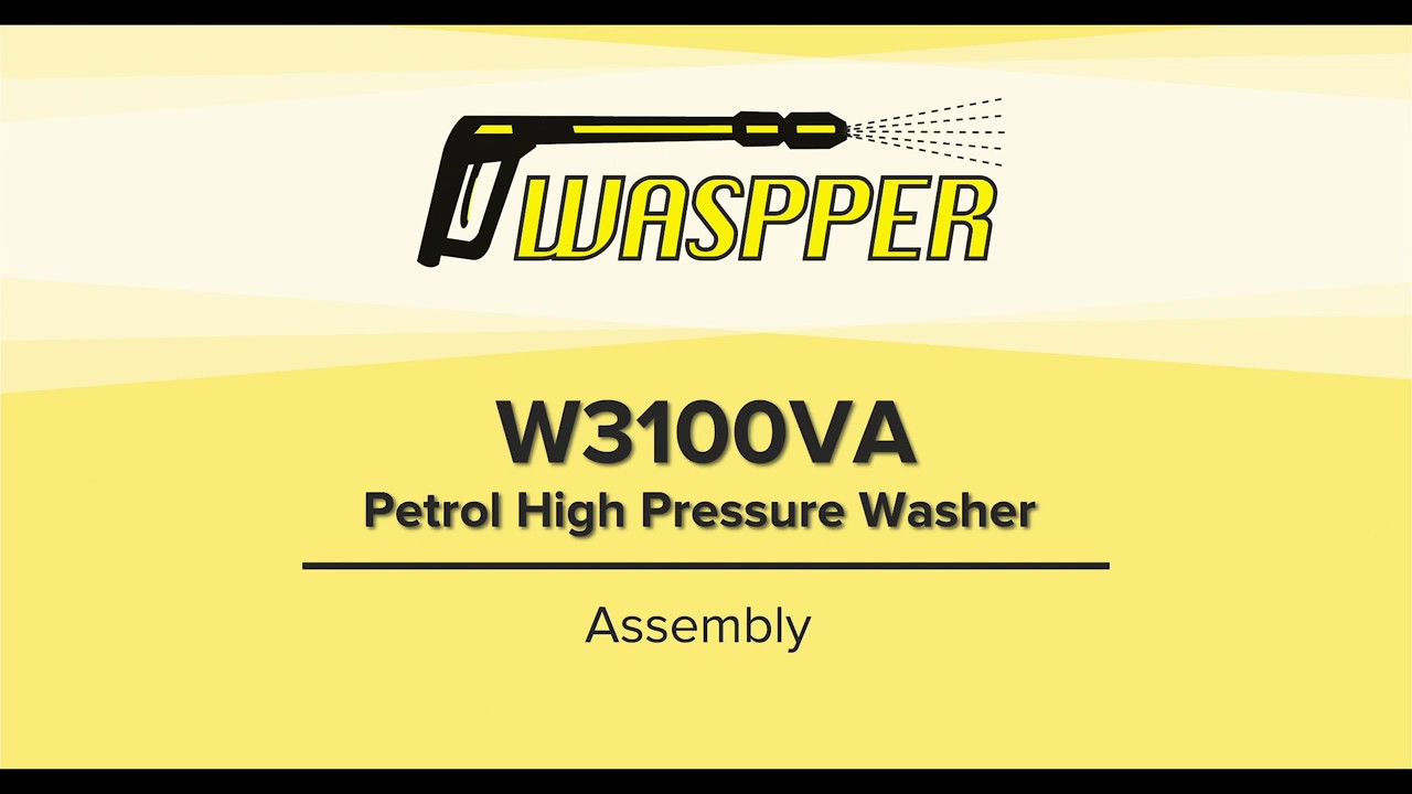Assembly of Waspper W3100VA - Instruction video Waspper W3100VA