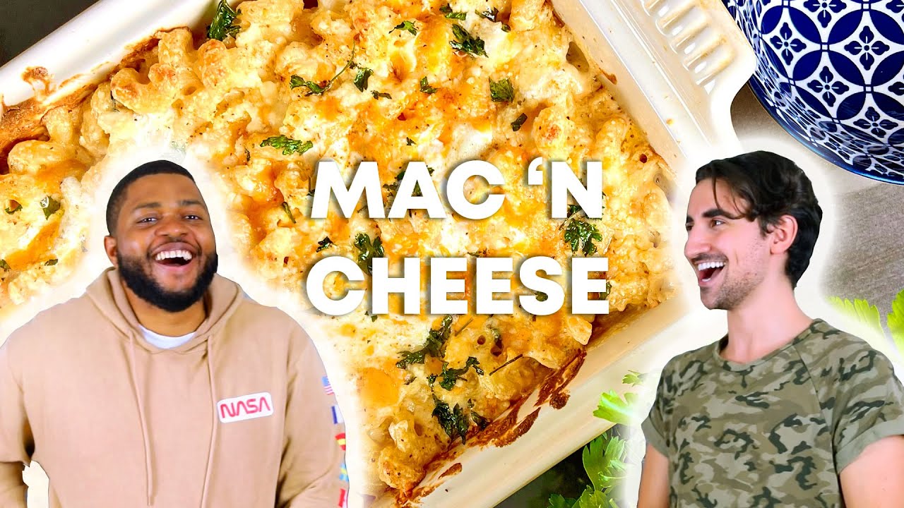 Shrimp Mac 'N Cheese | Comfort Food King | eatswithleek recipe