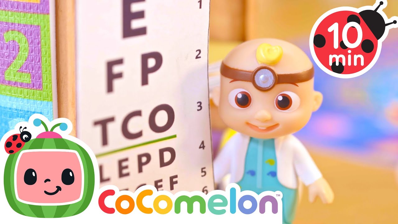 Doctor Toy Set Check Up! 🩺 CoComelon Toy Play Learning | Nursery Rhymes for Babies