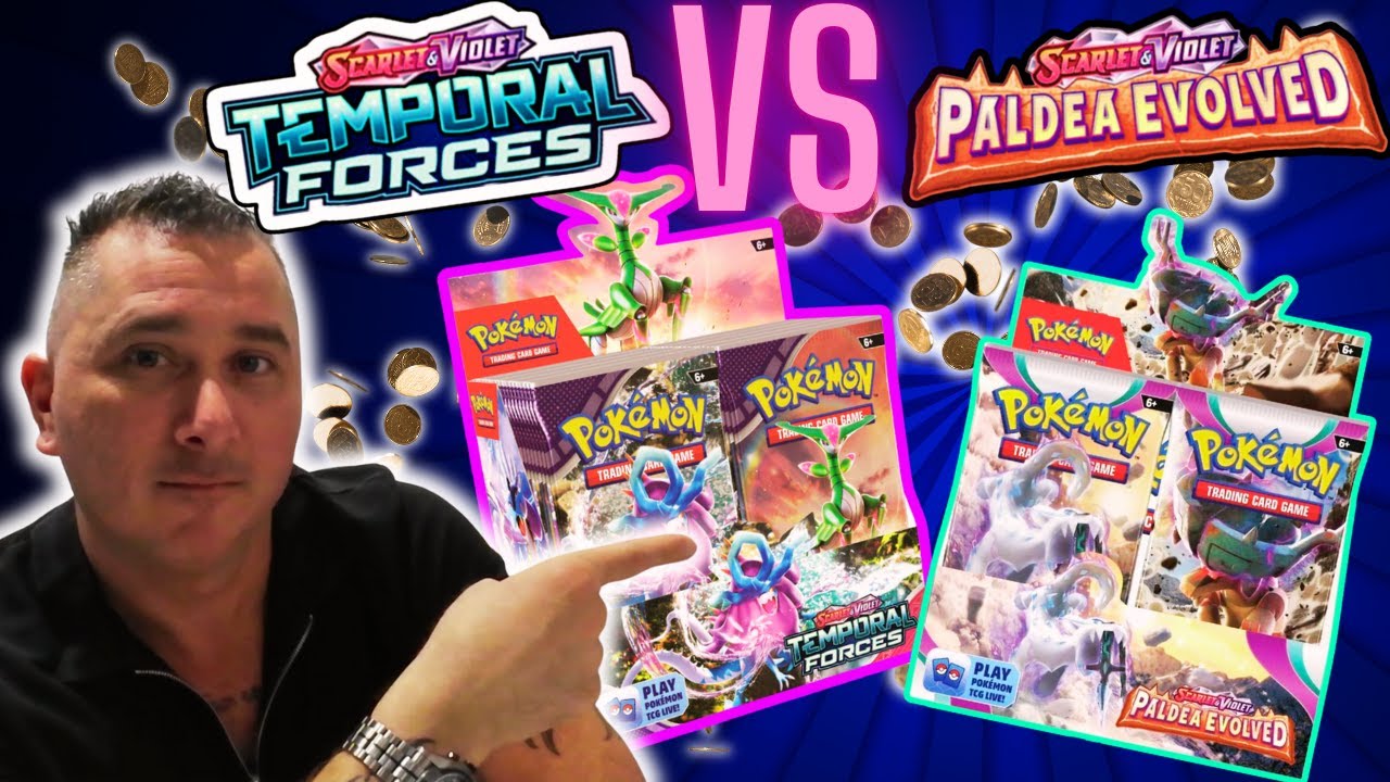 TEMPORAL FORCES Vs PALDEA EVOLVED BOOSTER BOX, Which to INVEST IN..?