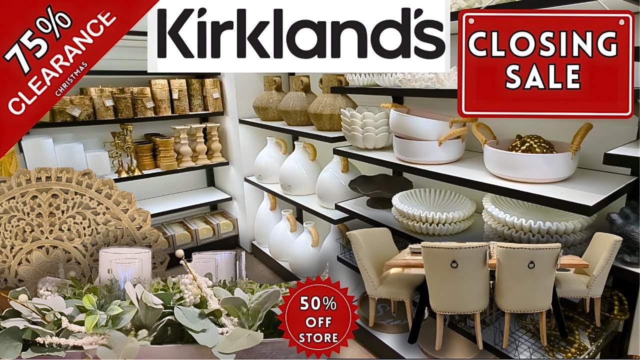 Kirklands Store Closing-Shop With Me-New Decor and Sales Spring Deals-December 29, 2025