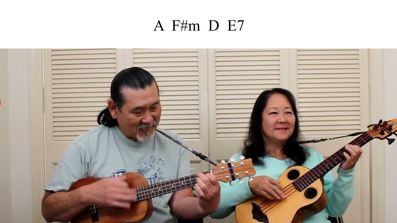 What's Your Name - Don And Juan - Ukulele Play Along - Lyrics And Chords On Screen