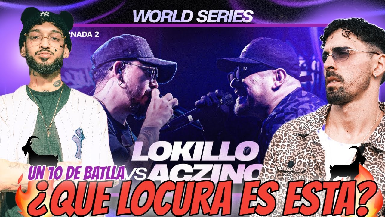 ACZINO VS LOKILLO🔥🔴 ESTA BATALLA ES UN 10, LOCURA🔴 BATALLÓN!!  FMS WORLD SERIES EL SALVADOR J2