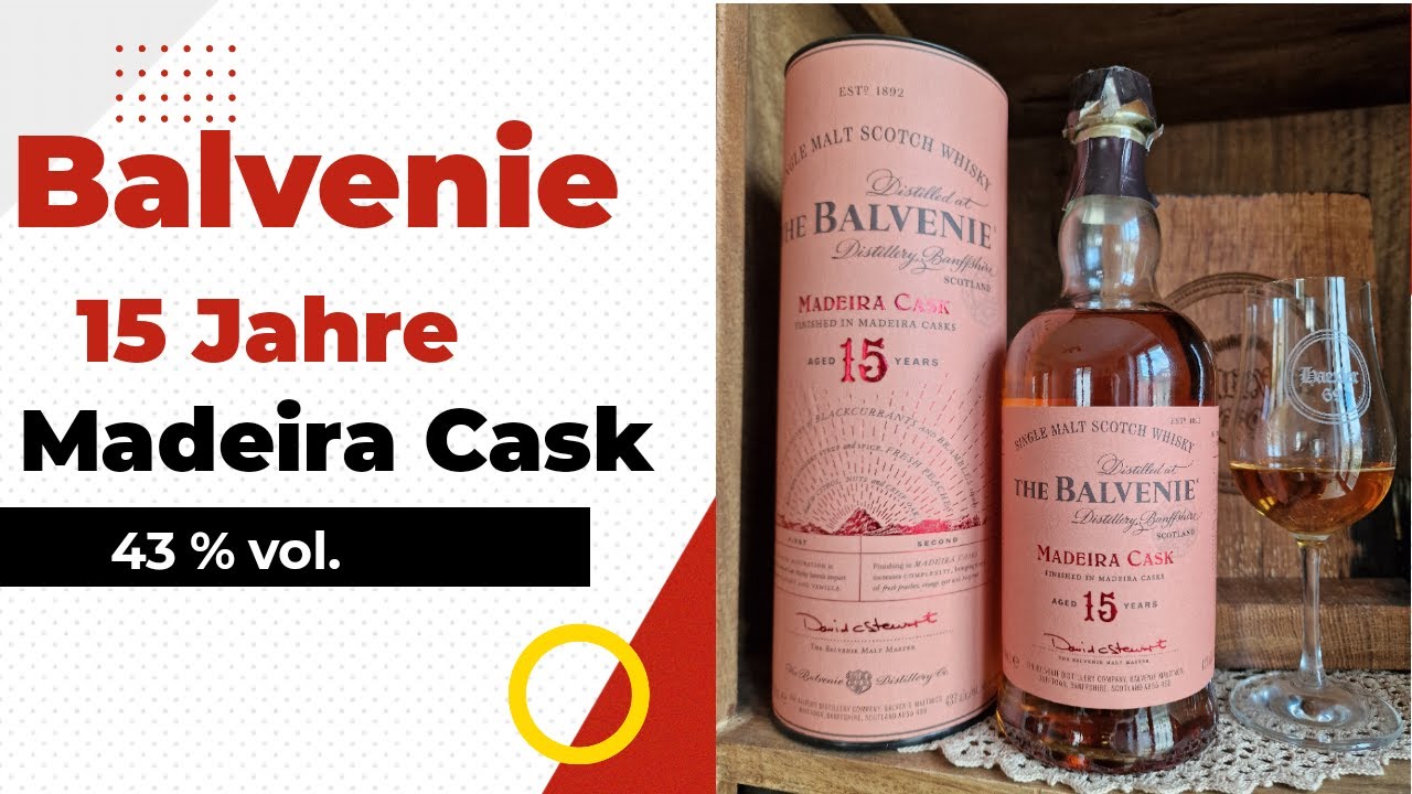 Balvenie 15 Jahre Madeira Cask 43%