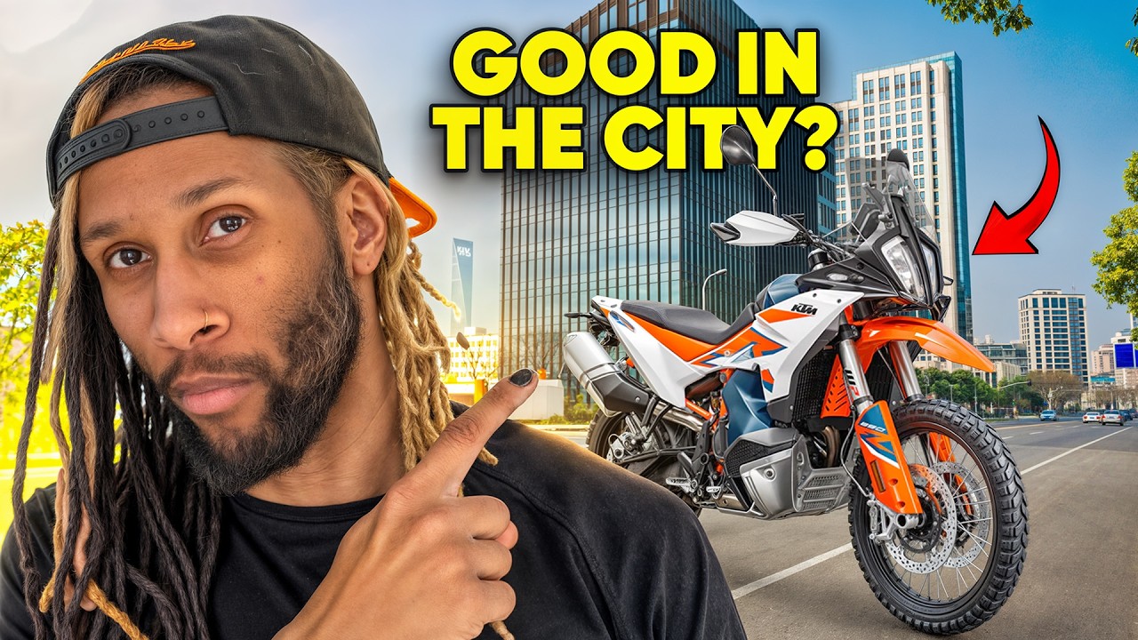 Is the KTM 890 Adventure Too Big for City Life? &ndash; Riding in LA Traffic!