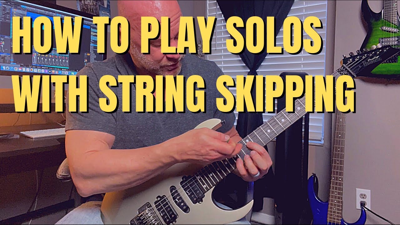 How to Use String Skipping in Your Guitar Solos (2 Methods)