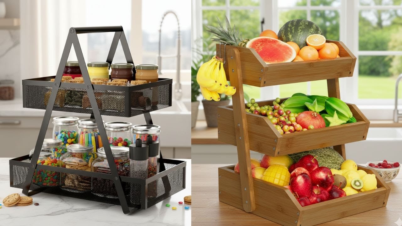 20 Amazon Finds for Small Kitchens & Tiny Countertops That Help Maximize Space!