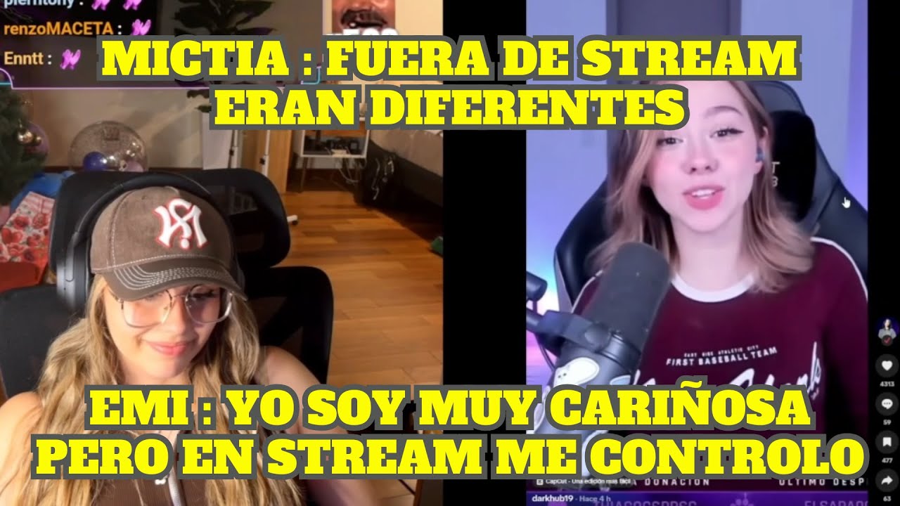 EMIKUKIS REACCIONA A MICTIA HABLANDO DE SU RELACIÓN CON GLOGLO