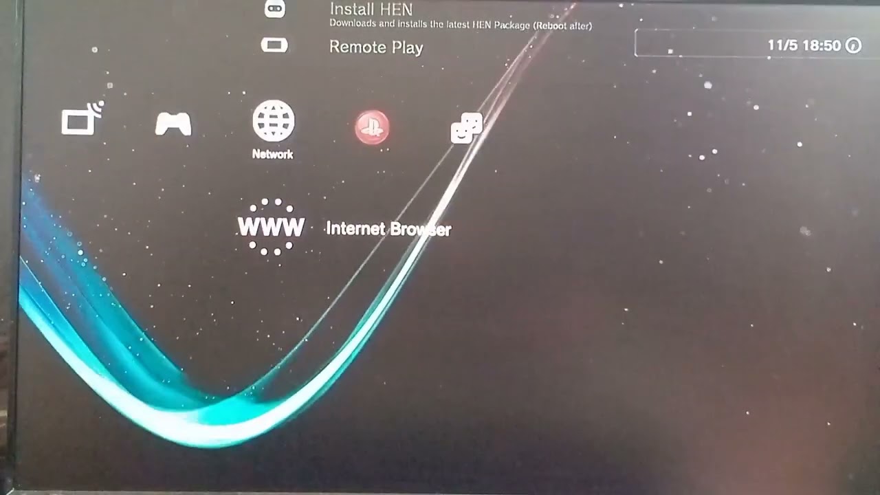 تحميل HEN PS3 بدون جهاز PC او USB