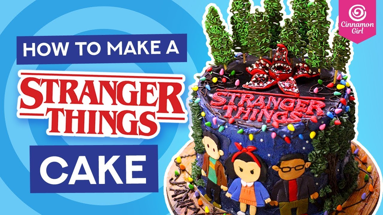 Stranger Things Cake | Cinnamon Girl