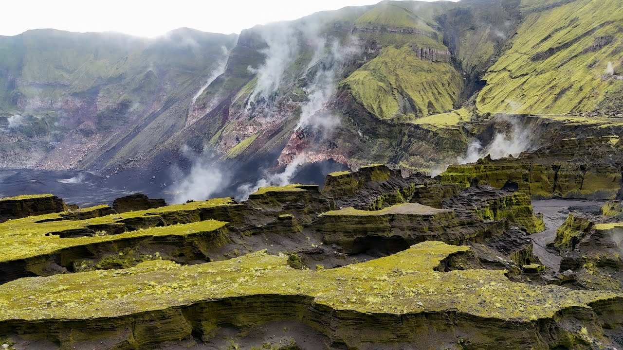 Ambrym Volcano 2025 - Raw Drone Footage