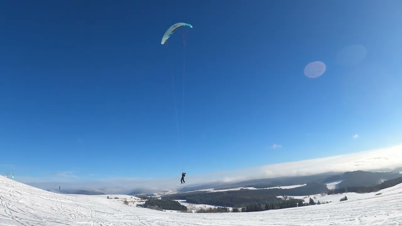 Snowkite Wasserkuppe | Kitejunkie.com 30.01.2026