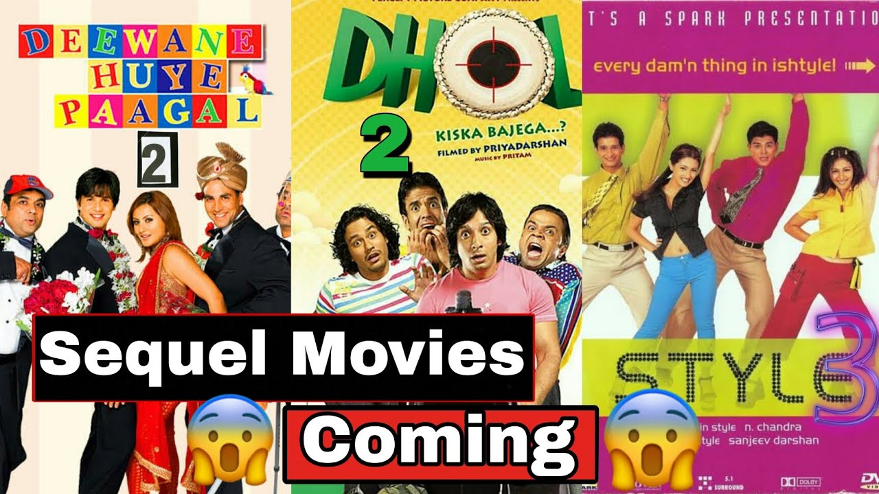 Upcoming Sequel Movies | Dhol 2 | Son of sardar 2 | Style 2 | Golmal 5 | Drishyam 3 | VP Reviews