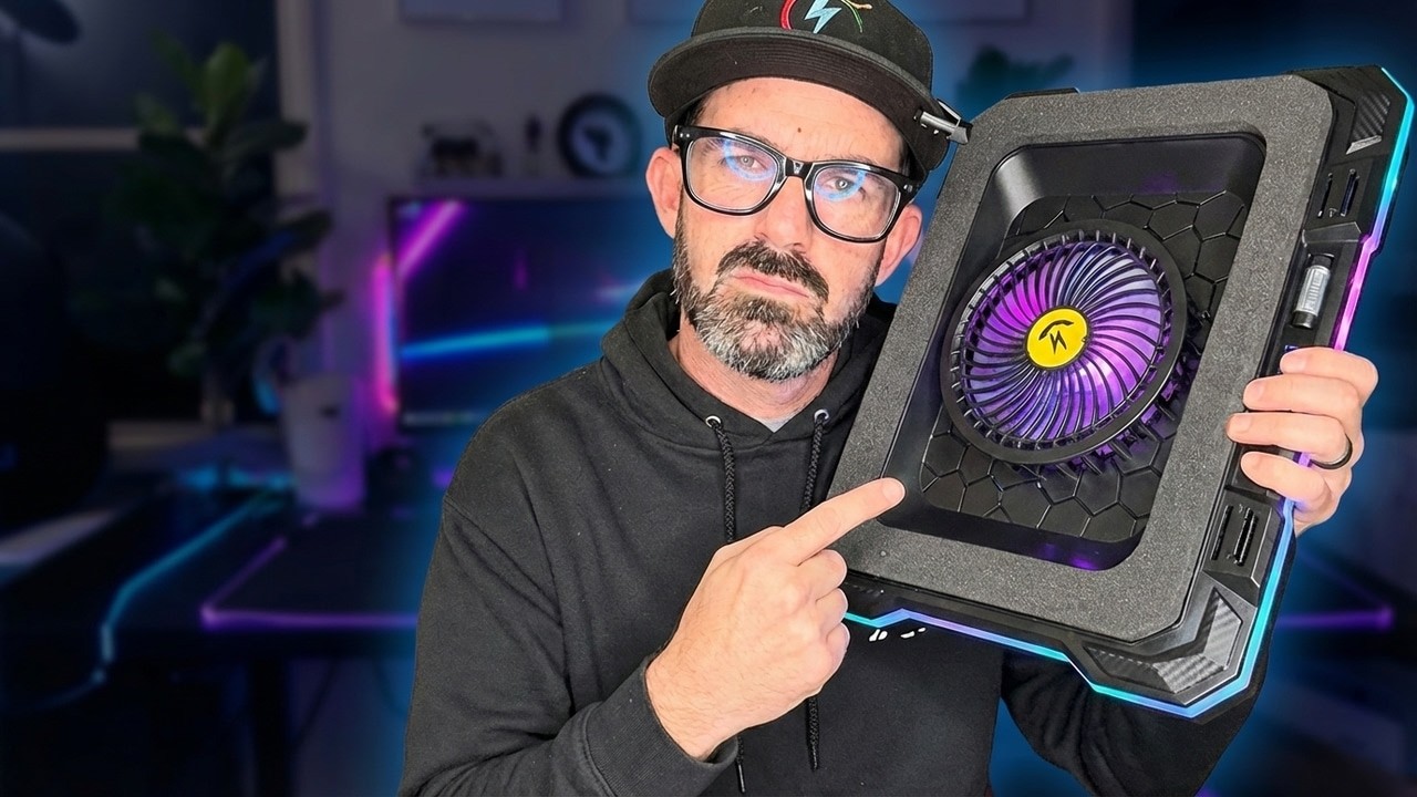 Tilted Nation RGB Laptop Cooler Review: Gaming Laptop Overheating? This Might Save It!