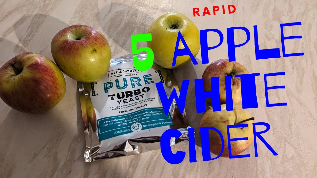 rapid 5 apple white cider 6.5%