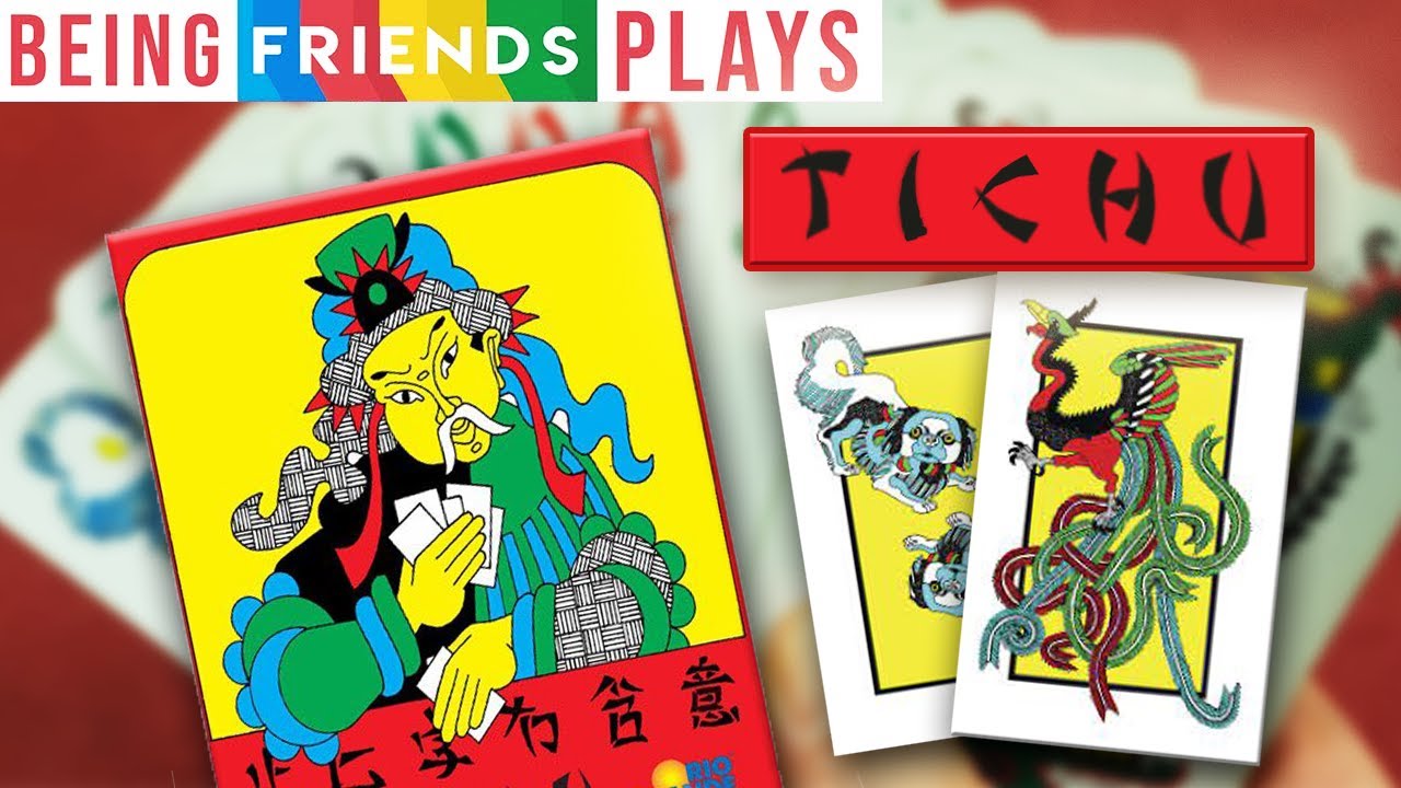 some 2v2 ACTION in TICHU (the best game of all time) - Being Friends and Playing Games