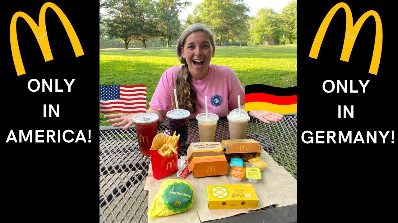 Americans Compare McDonald's in Germany to the USA