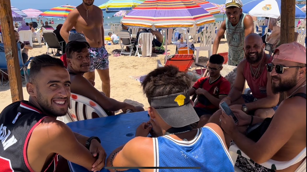 حوار شيق مع شباب طموح من شاطيء الصخر الأسود 2 بالعوانة جيجل