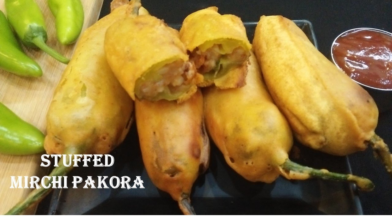 Mirchi pakora recipe / how to make spicy mirchi pakora / Chilli pakora / spicy chilli / Snack recipe