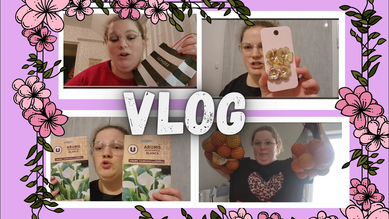 187  [VLOG] HAUL Action  Course blabla journée gold sephora 