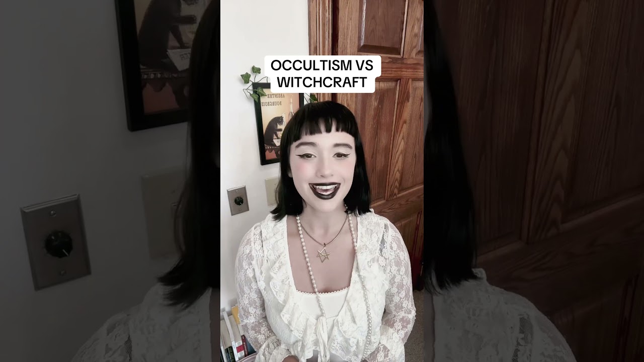 Occultism versus witchcraft. #occult #witch #witchcraft
