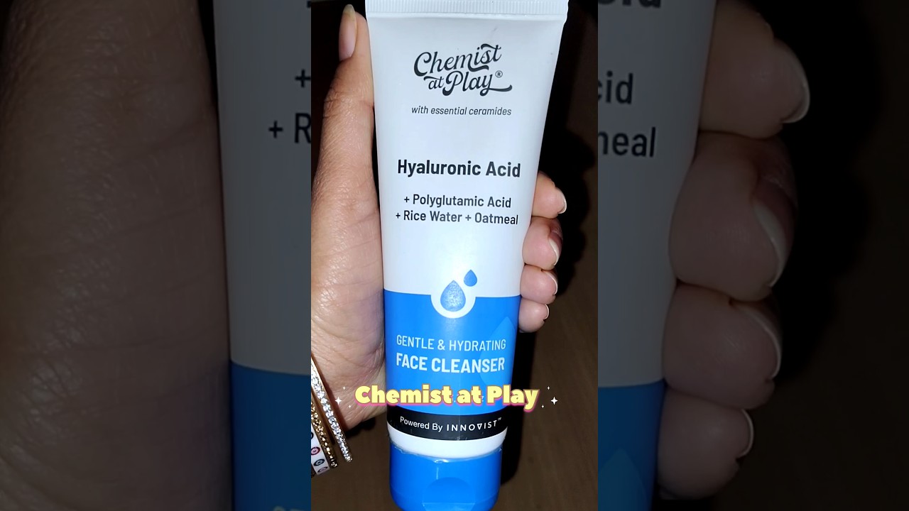 Chemist at Play Gentle and Hydrating Face Cleanser #innovist #chemistatplay #cleanser #dryskin