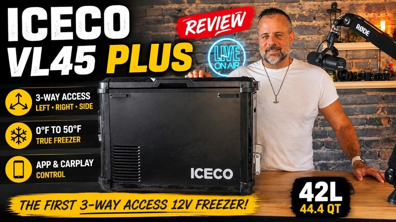 Обзор ICECO VL45 Plus: трехрежимный 12-вольтовый морозильник, которого так ждали путешественники-...