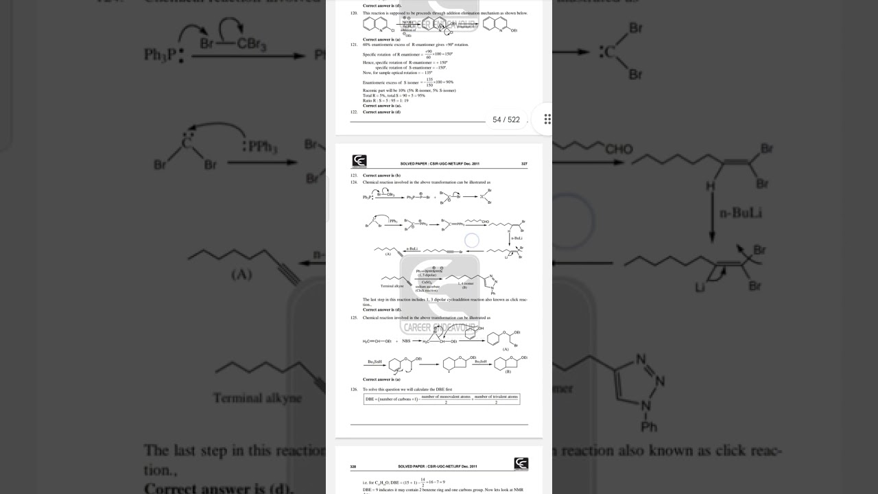 complete ✅ video solution of CSIR NET(Chemistry) Dec-2011