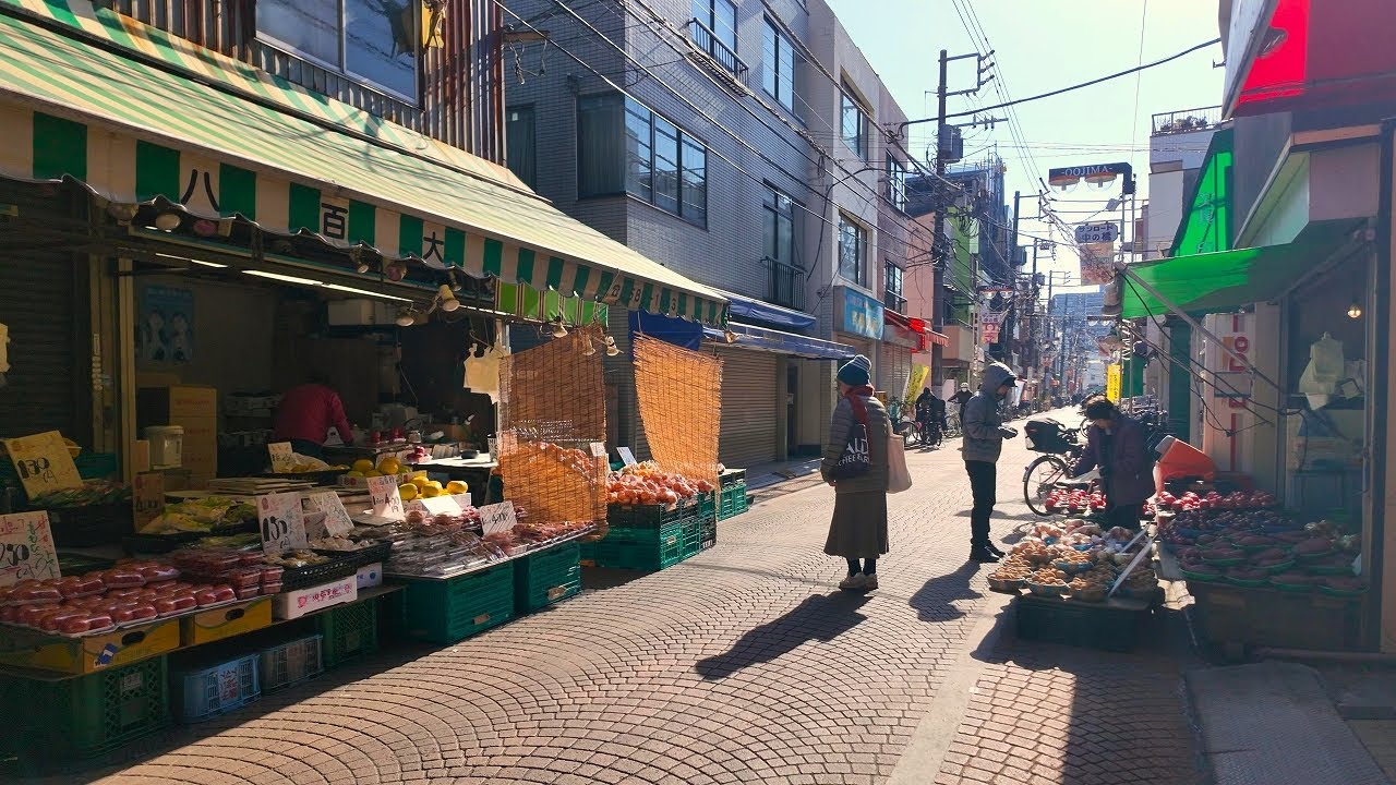 大島を散歩【4K東京街歩き】Japan Tokyo 4K walking tour/Ojima