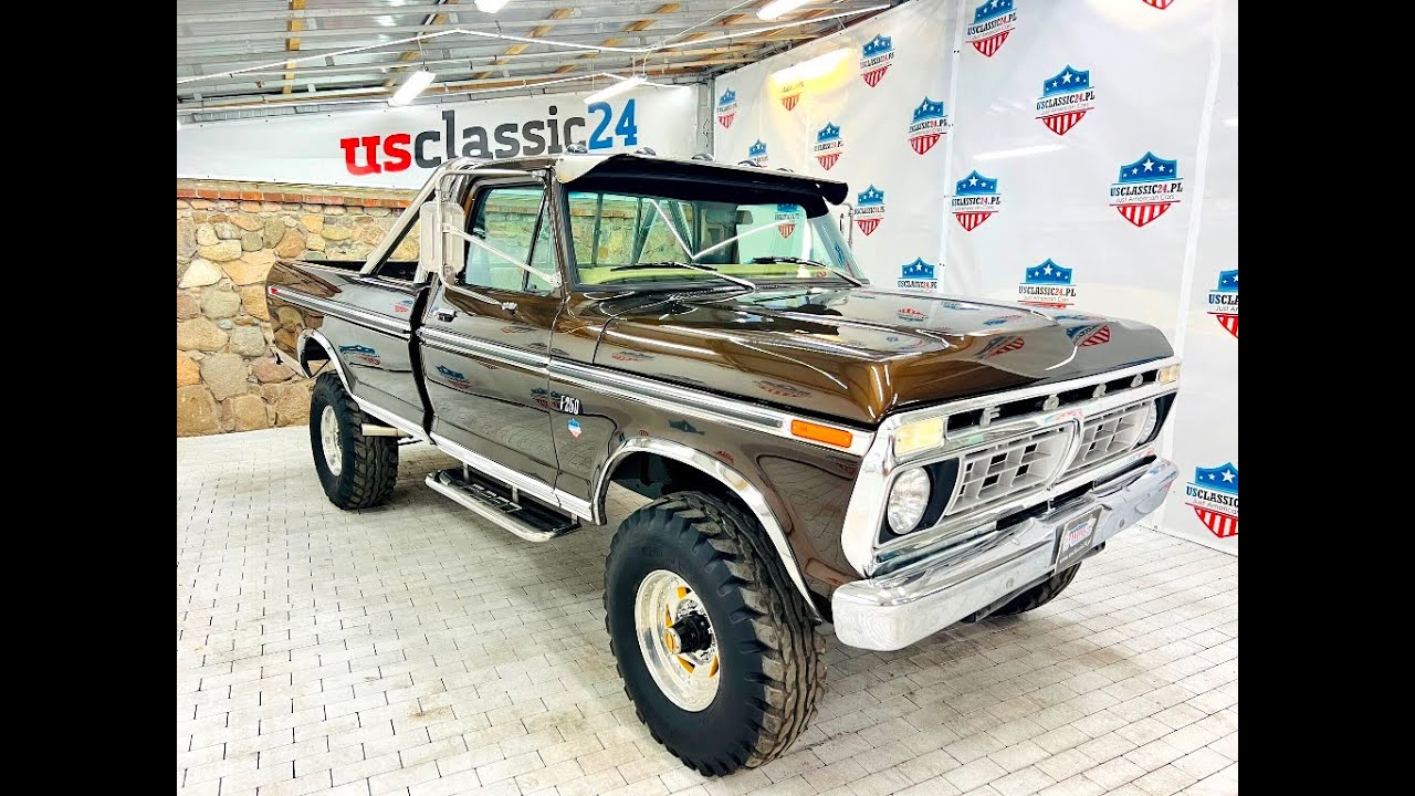 FORD F250 XLT RANGER 4X4 1976 For sale