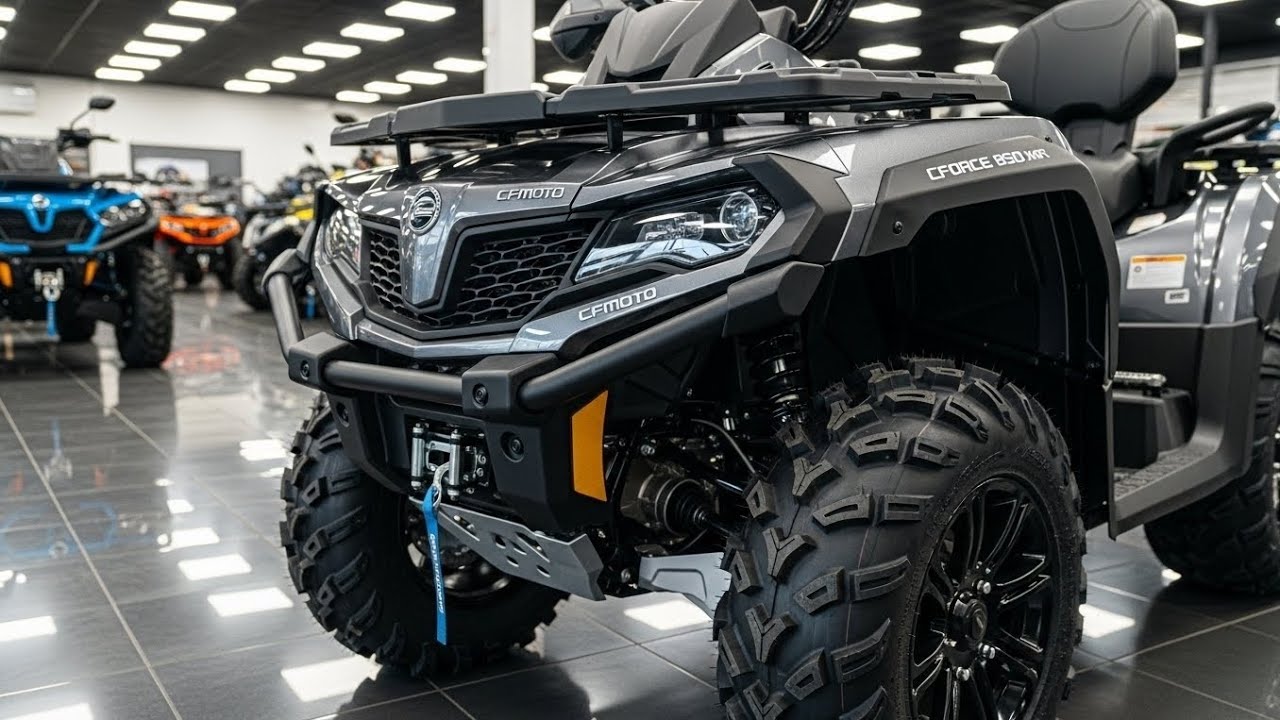 CFMoto CForce Outlander 850 XMR 2026 года — настоящий монстр для бездорожья | Полный обзор | Auto...