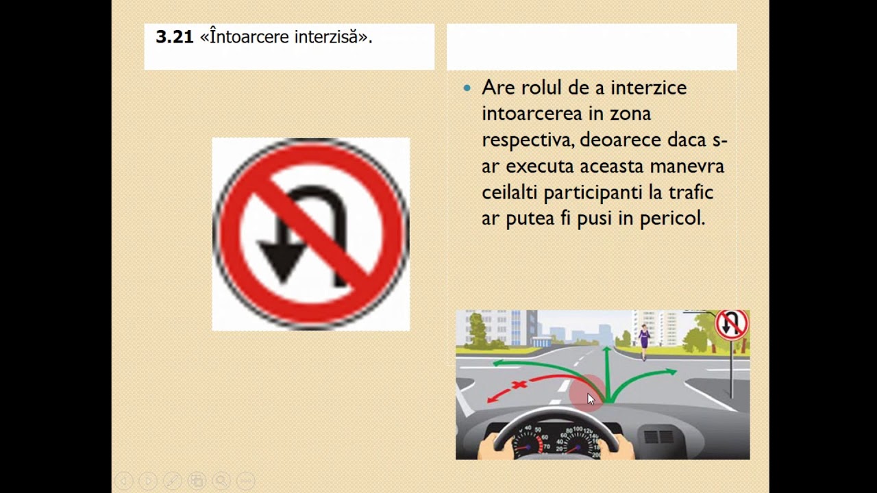 Indicatoarele de interzicere și restricție