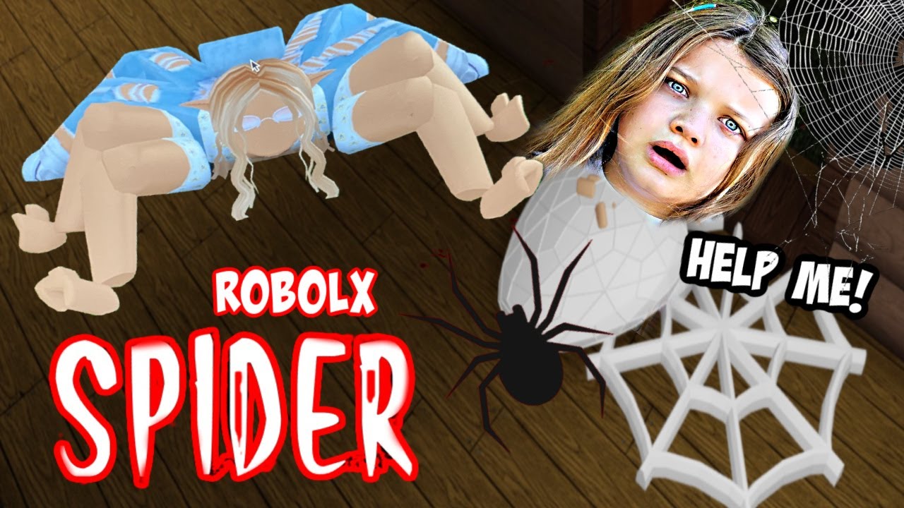 СТРАШНЫЙ ПАУК ИЗ ROBLOX ПРЕСЛЕДОВАЛСЯ ЗА МНОЙ! Не дай пауку из Roblox ТЕБЯ ДОГОНАТЬ!