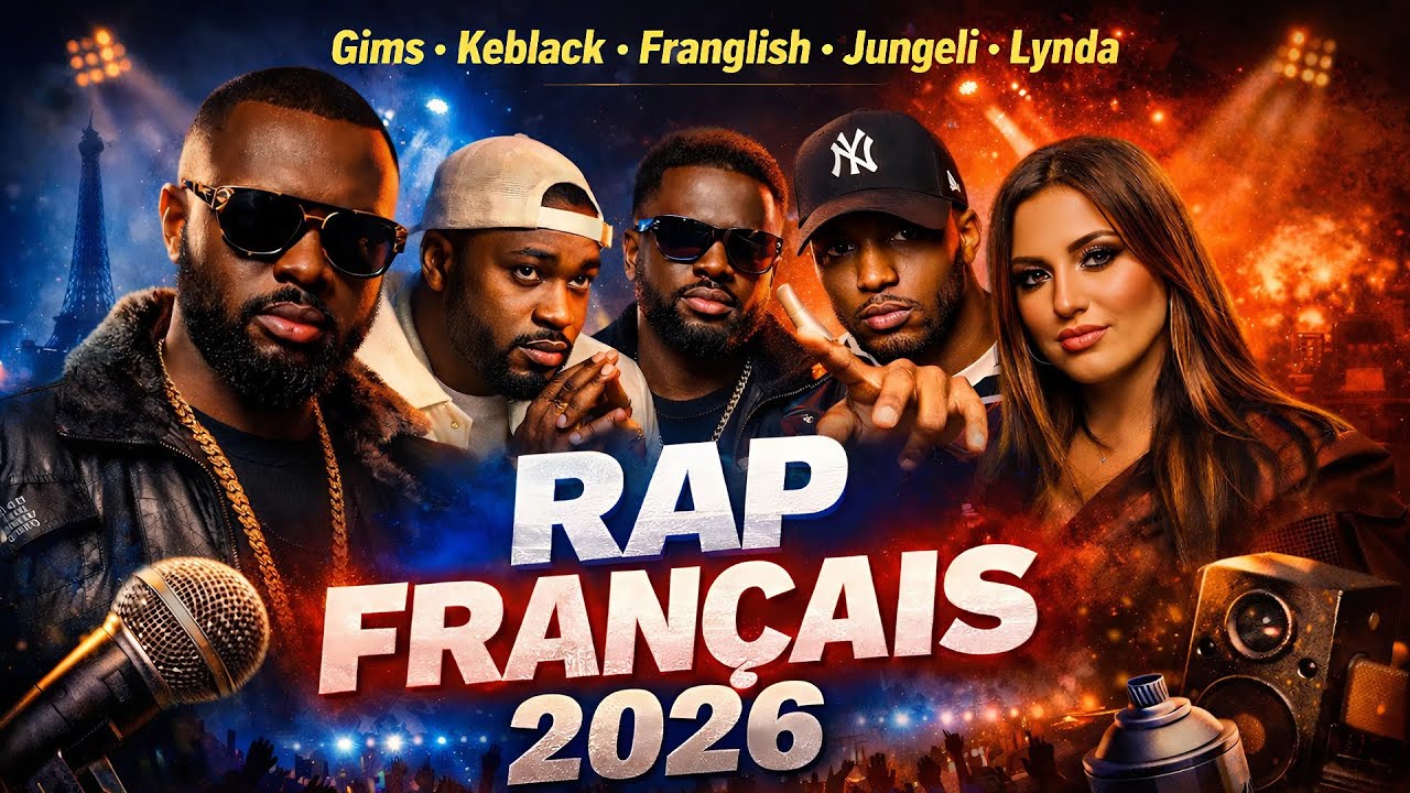 Rap Français 2026 Mix 🤘 Top 10 Rap Français 2026 | Gims, Keblack, Franglish, Jungeli, Lynda