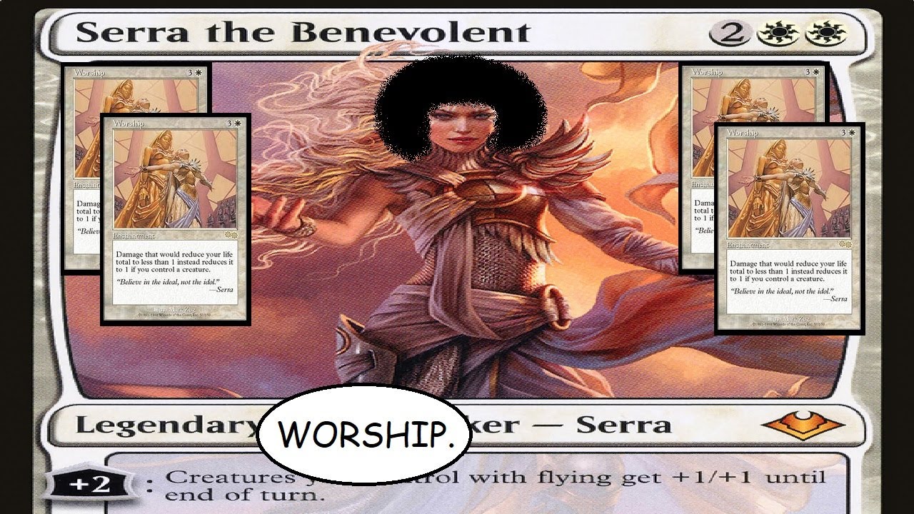 MTG Arena - Worship | Serra the Benevolent | Historic Brawl