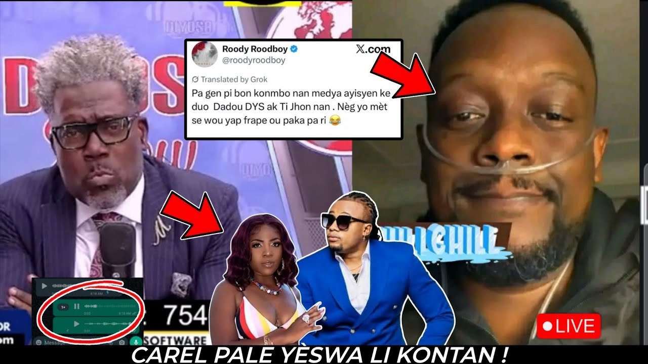 ESTHER SURPRIS ANSENT POU PEDRO MADANM PEDRO RANTRE DADOU FOURE BOUCH CAREL PALE
