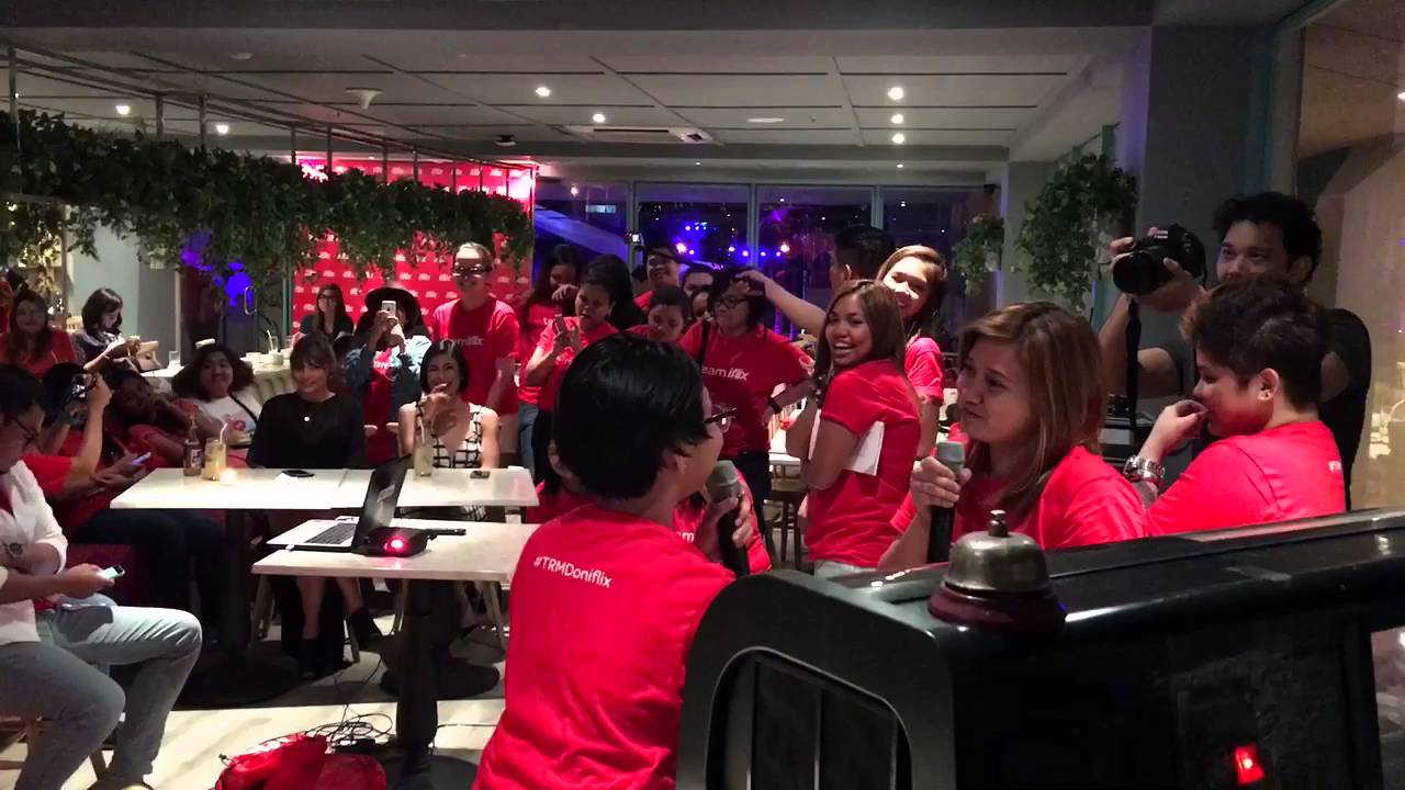 TRMD on Iflix party at Cafe Naya #RaStroReunited Rhian and Glaiza