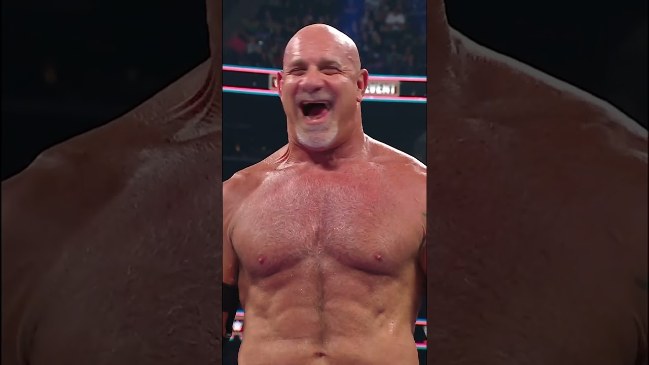 This was the moment Gunther realized he's in the ring with THE Goldberg.😤