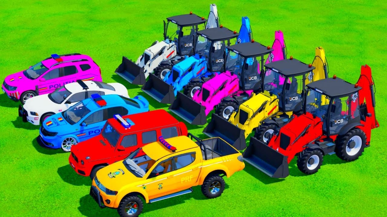 JOHN DEERE vs FENDT vs CLAAS vs VALTRA vs MCCORMICK TRACTORS BATTLE - Farming Simulator 22#8
